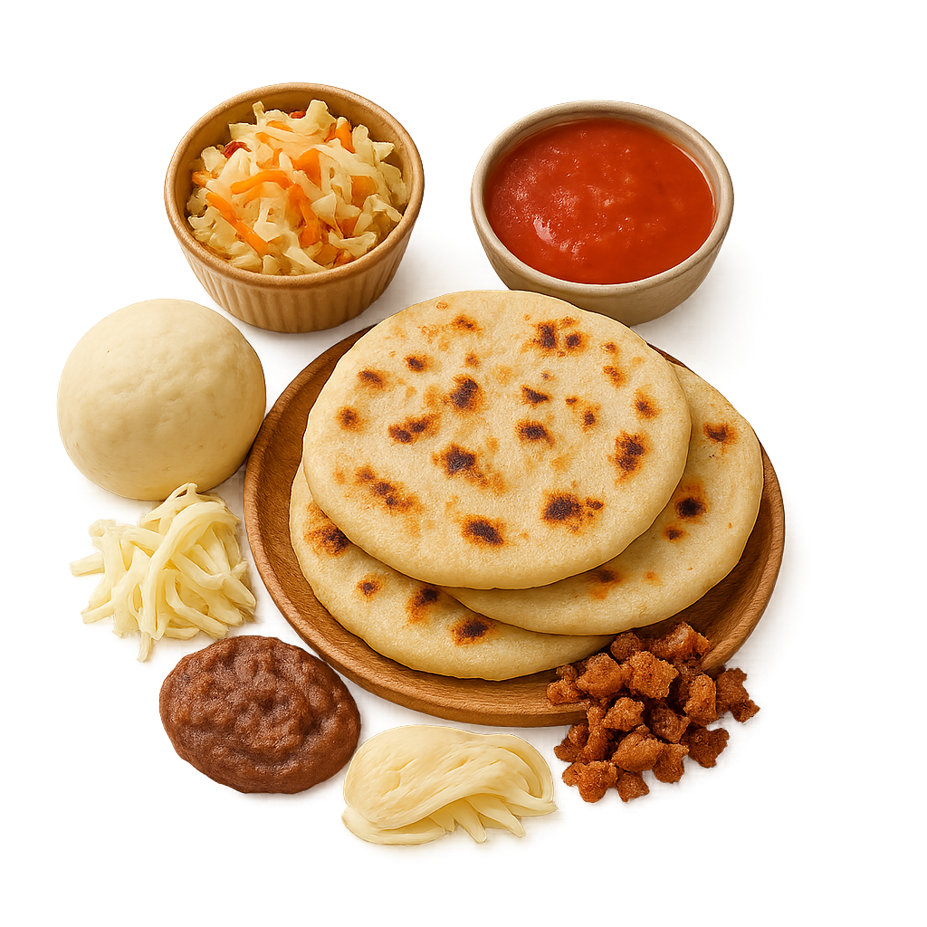 Pupusas, Masa & Complementos