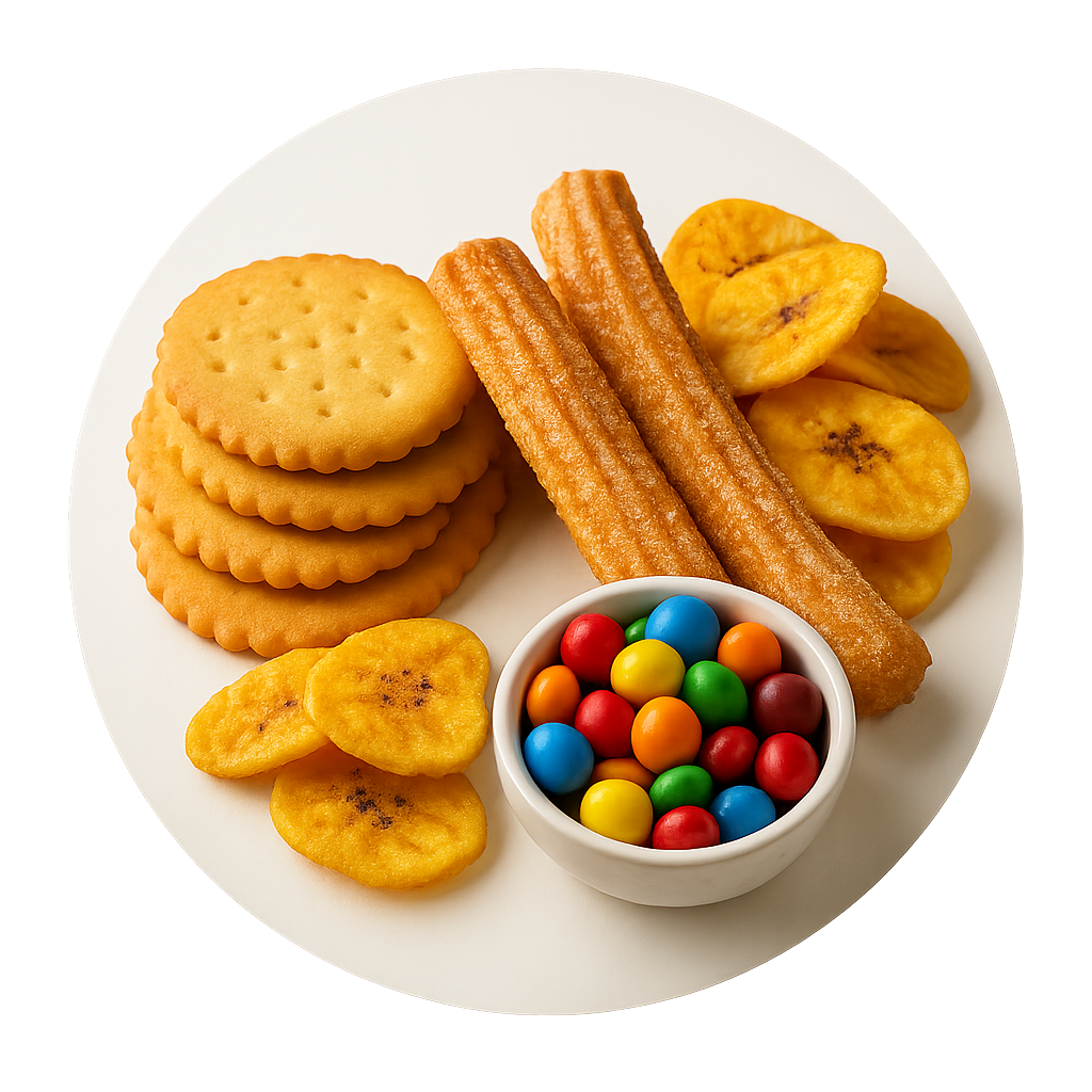 Dulces, Galletas & Snacks