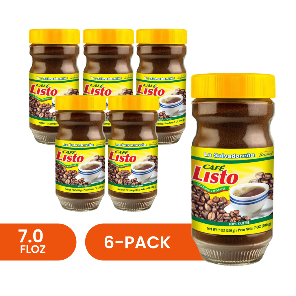 Café Listo Instant Coffee 7oz - 6 Pack
