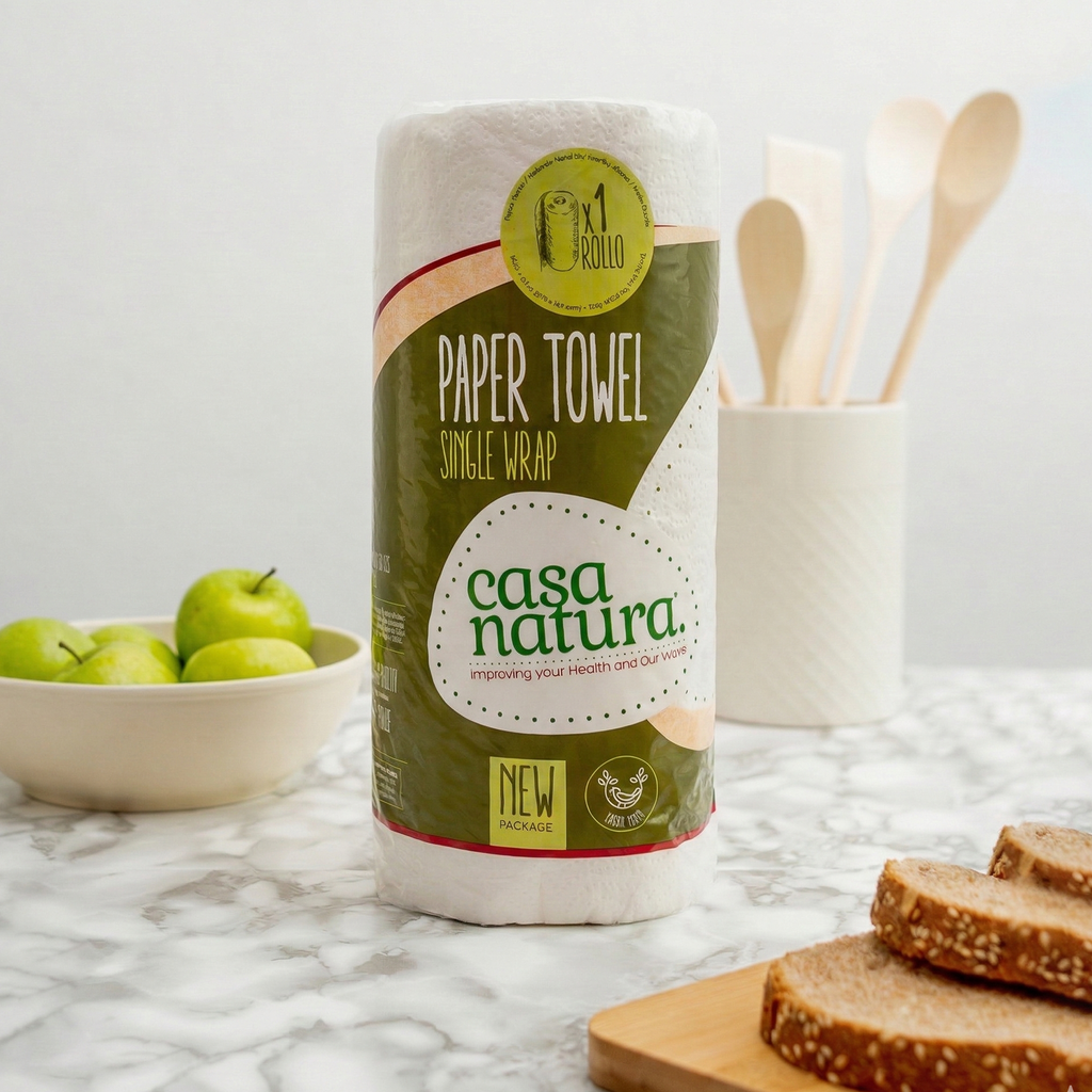 Casa Natura Paper Towels Roll - 30 Pack